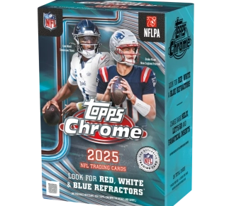 2025 TOPPS CHROME FOOTBALL BLASTER BOX