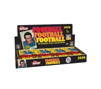 2026 TOPPS HERITAGE FOOTBALL HOBBY BOX