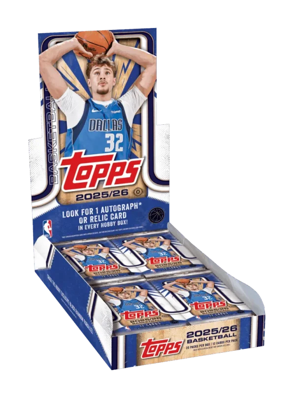 2025/26 TOPPS BASKETBALL HOBBY BOX