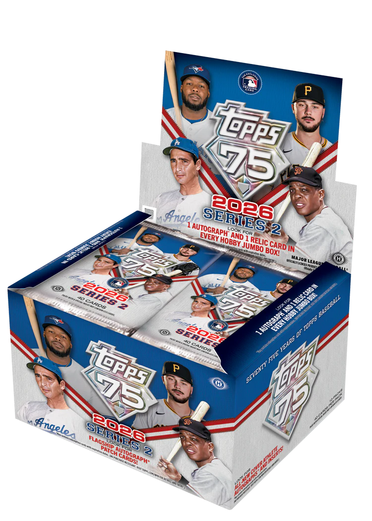 2026 TOPPS SERIES 2 BASEBALL JUMBO BOX