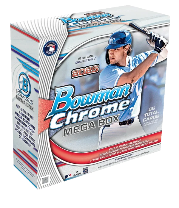 2025 TOPPS BOWMAN CHROME BASEBALL MEGA BOX