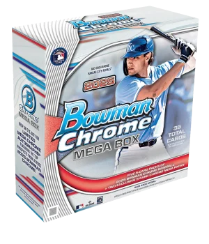 2025 TOPPS BOWMAN CHROME BASEBALL MEGA BOX