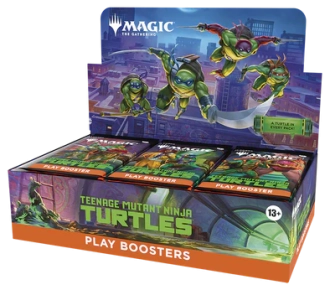 MAGIC TEENAGE MUTANT NINJA TURTLES PLAY BOOSTER