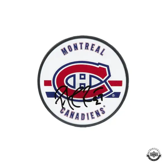 PATRICK ROY AUTOGRAPHED MONTREAL CANADIENS ACRYLIC PUCK