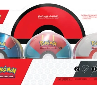 2023 POKEMON POKE BALL TIN Q3 SET OF 6