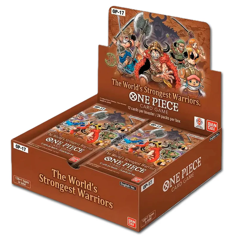 ONE PIECE OP-17 THE WORLD STRONGEST WARRIORS BOOSTER BOX